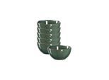 Schale LEONARDO "Schalen Matera ø 12.0 cm 6er Set", grün, Schüsseln, Schale