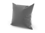 Kissenbezug WOLKENFELD "Mikrofaser Kissenbezug - Allergiker Kopfkissenbezug - unfassbar weich", grau (hellgrau, dunkelgrau), B:80cm L:80cm, Microfaser, Obermaterial: 100% Polyester, Kissenbezüge, Kissenbezug, Größe 80x80, 40x80 und 70x90 cm; versteckter Reißverschluss