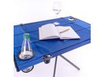 Gartentisch VCM "Faltbarer Camping Angel Garten Tisch", blau, Tische, Gartentisch