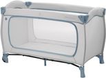 Baby-Reisebett HAUCK "Sleep N Play Go Plus, Dusty Blue", Baby, Gr. Liegefläche B/L: 60cm x 120cm, kein Härtegrad, blau (dusty blau), Babybetten Baby-Reisebett, mit integrierten Rädern; Vorderausstieg