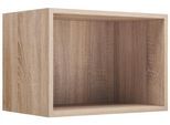 Hängeregal WIHO KÜCHEN "Flexi2", braun (sonoma eiche), B:50cm, Regale, Hängeregal, Breite 50 cm