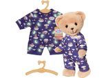 Puppenkleidung BABY BORN "Teddy Schlafanzug Glow in the Dark", bunt, Puppenkleidung, Baby, Puppenkleidung
