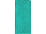 Duschtuch ROSS "Sinfonie", blau (karibik), B:70cm L:140cm, Frottier, Obermaterial: 100% Baumwolle, Handtücher, Duschtuch, in modernen Unifarben