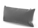 Kissenbezug WOLKENFELD "Mikrofaser Kissenbezug - Allergiker Kopfkissenbezug - unfassbar weich", grau (hellgrau, dunkelgrau), B:40cm L:80cm, Microfaser, Obermaterial: 100% Polyester, Kissenbezüge, Kissenbezug, Größe 80x80, 40x80 und 70x90 cm; versteckter Reißverschluss