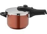 Schnellkochtopf GSW "System RAPID", braun (bronze), H:13,5cm Ø:18cm, Töpfe, Schnellkochtopf, zwei Garstufen,, Induktion, Ø 18 cm, Inh. 3,2 L (Randvoll)