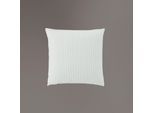 Kissenbezug IRISETTE "Lumen 8129", weiß, B:40cm L:40cm, Interlock-Jersey, Obermaterial: 100% Baumwolle, Kissenbezüge, Kissenbezug, hochwertig und traumhaft weich
