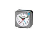 Quarzwecker FILIUS ZEITDESIGN, grau, Wecker, Quarzwecker, Wecker, Reisewecker, Schlafzimmer, Leuchtzeiger,schleichende Sekunde