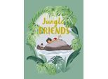 Bild KOMAR "Jungle Book Friends", bunt (farbe bild(er): bunt), B:30cm H:40cm, Holz, Papier, Bilder, Bild, Wandbild zur Dekoration im Kinderzimmer - ohne Rahmen