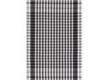 Geschirrtuch STUCO "vichy", schwarz (schwarz, weiß), B:50cm L:70cm, 100% Baumwolle, Geschirrtücher, Geschirrtuch