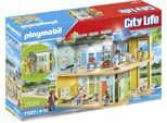Konstruktions-Spielset PLAYMOBIL "Große Schule (71327), My City Life", bunt, Spielbausteine, Kinder, Kunststoff, Konstruktions-Spielset, Made in Germany