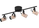 EGLO Deckenspot "CAYUCA", schwarz, H: 12cm, 1 Stk., Leuchten, Deckenspot in schwarz aus Stahl - inkl. GU10 - 3W, Deckenspot