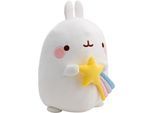 Kuscheltier NICI "Molang mit Sternschnuppe, 48 cm", weiß, Plüschfiguren, KinderB:31cm H:48cm L:33cm, Polyester, Kuscheltier, B:31cm H:48cm L:33cm