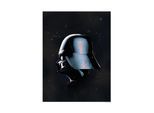 Bild KOMAR "Star Wars Classic Helmets Vader", schwarz-weiß (farbe bild(er): schwarz, weiß), B:40cm H:50cm, Holz, Papier, Bilder, Bild, Wandbild zur Dekoration im Kinderzimmer - ohne Rahmen
