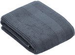 Badetuch VOSSEN "Tomorrow", grau (dunkelgrau), B:100cm L:150cm, Webfrottier, Baumwolle, Handtücher, Badetuch