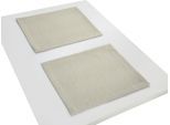 Platzset ADAM "Little Parrot" Gr. 1, beige (natur), B:30cm L:40cm, Obermaterial: 100% Baumwolle, Platzsets, Platzset