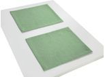 Platzset WIRTH "Lahnstein" Gr. 1, grün, B:40cm L:35cm, Obermaterial: 100% Polyester, Platzsets, Platzset