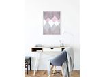 Bild KOMAR "Sunrise Mountain Gentle", bunt (farbe bild(er): bunt), B:40cm H:50cm, Holz, Papier, Bilder, Bild, Wandbild zur Dekoration - ohne Rahmen
