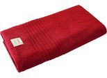 Badetuch DYCKHOFF "Nature", lila (amarena), B:70cm L:200cm, Frottier, Obermaterial: 100% Baumwolle, Handtücher, Badetuch