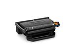 Kontaktgrill TEFAL "OptiGrill+ XL, erneuerte Kochstufenanzeige, 9 automatische Programme", schwarz, B:39,5cm H:43cm T:33cm, Kontaktgrill_Standgrill_Tischgrill_Teppanyakigrill, Kontaktgrill, ein manuelles Programm, spülmaschinengeeignete Platten, GC7278