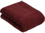 Badetuch VOSSEN "Vienna Style Supersoft", orange (terra), B:67cm L:140cm, Walkfrottee, Baumwolle, Handtücher, Badetuch, Supersoft Baumwolle