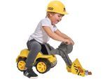 Spielzeug-Bagger BIG "BIG Power Worker Maxi Loader", gelb, Spielzeugfahrzeuge, KinderB:30cm H:34cm T:73cm, Spielzeug-Bagger, Made in Germany, B:30cm H:34cm T:73cm