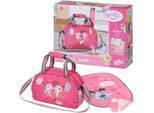 Puppen Wickeltasche BABY BORN "mit Wickelunterlage", rosa, Puppenausstattungen, Kinder, Puppen Wickeltasche