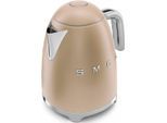 SMEG Wasserkocher "KLF03CHMEU", beige (champagner), B:22,3cm H:28cm T:17,1cm, Wasserkocher, Wasserkocher