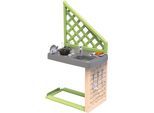 Outdoor-Spielküche SMOBY "Smoby Life, Spielhaus Zubehör Sommerküche", bunt, Spielküchen, KinderB:54cm H:98cm T:34,5cm, Kunststoff, Outdoor-Spielküche, Inkl. Zubehör; Made in Europe, B:54cm H:98cm T:34,5cm