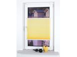 Plissee LIEDECO "Klemmfix Plissee YOUNG COLOURS" Gr. 4, gelb (lemon gelb), B:80cm H:150cm, Obermaterial: 100% Polyester, Plissees, Plissee