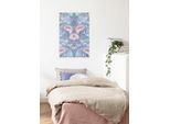 Leinwandbild KOMAR "Mandala Mauve - Größe 60 x 90 cm", bunt (farbe bild(er): bunt), B:60cm, Holz, Papier, Bilder, Leinwandbild, Keilrahmenbild mi Echtholzrahmen