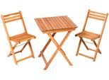 Balkonset MERXX "Porto", beige (natur), Sitzmöbel-Sets, Balkonset