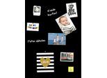 Tafelfolie QUEENCE "Magnetisches Memo-Board", schwarz (farbe bild(er): schwarz), B:50cm H:70cm, Bilder, Tafelfolie, magnetische Tafelfolie, Tafel, selbstklebend