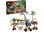 Konstruktionsspielsteine LEGO "Raptor & Titanosaurus: Große Fährtensuche (76973), LEGO Jurassic World", bunt, Spielbausteine, Kinder, Kunststoff, Konstruktionsspielsteine, Made in Europe