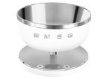 SMEG Küchenwaage "KSC01WHMWW", weiß (weiß, matt), B:20,5cm H:15cm L:20,5cm, Küchenwaagen, Küchenwaage