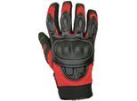 Motorradhandschuhe NERVE "Sporty" Gr. S, rot, Handschuhe, S, Motorradhandschuhe, mit Weitenverstellung