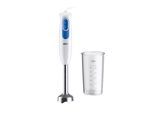 BRAUN Stabmixer "MultiQuick 2 MQ 20.001 M - 600 W, 2 Geschwindigkeiten, Edelstahl", blau (weiß, blau), B:3,4cm H:37,5cm T:3,4cm, Mixer, Leicht, Pürierstab, Mixer, Zubehör spülmaschinenfest, Babybrei, Stabmixer