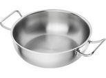 Wok ZWILLING "Pro", silber (silberfarben), B:39,5cm H:10cm L:39,5cm Ø:30cm, Pfannen, Wok, Induktionsgeeignet