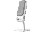 NZXT Mikrofon "Capsule Elite", weiß, B:9,69cm H:24,11cm T:9,69cm, Mikrofone, Mikrofon