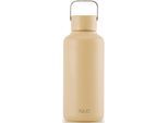 Trinkflasche EQUA "Timeless Latte, 600 ml", beige, H:19cm, Edelstahl, Trinkflaschen, Trinkflasche, Edelstahl