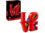 Konstruktionsspielsteine LEGO "LOVE (31214), LEGO ART", bunt, Spielbausteine, Kinder, Kunststoff, Konstruktionsspielsteine, Made in Europe