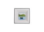 Schale VILLEROY & BOCH "Schale Quadrat Design Naif Gifts 14 x 14 cm bunt", bunt, Schüsseln, Schale