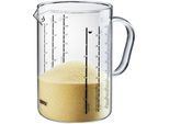Messbecher GEFU "METI, 1000 ml", transparent, Volumen 1 l, Glas, Messbecher, Messbecher, Ausgießnase, 1 Liter