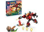 Konstruktionsspielsteine LEGO "Knuckles vs. Dr. Eggmans Egg Crusher Mech (77005), LEGO Sonic", bunt, Spielbausteine, Kinder, Kunststoff, Konstruktionsspielsteine, Made in Europe