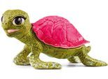Spielfigur SCHLEICH "BAYALA, Kristall Schildkröte (70759)", grün (grün, pink), Spielfiguren, Kinder, Kunststoff, Spielfigur