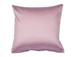 Kissenbezug JANINE "Colors Mako Satin", rosa (rose), B:80cm L:80cm, Mako-Satin, Mako-Satin, Kissenbezüge, Kissenbezug, mit Reißverschluss, uni Kissenhülle, feinfädig, 100% Baumwolle