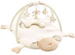 Spielbogen FEHN "BabyLOVE, Schaf 3-D-Activity-Decke", grau (ecru, wollweiß), Spielbögen, Baby, Plüsch, Spielbogen, mit Krabbeldecke