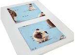 Platzset WIRTH "Pets" Gr. 1, blau, B:40cm L:30cm, Obermaterial: 100% Polyester, Platzsets, Platzset, Universal Pictures