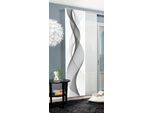 Schiebegardine VISION S "OPALIA" Gr. 1, grau, B:60cm H:245cm, Polyester, Gardinen, Schiebegardine, HxB: 245x60, Dekostoff Digitaldruck