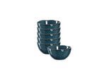 Schale LEONARDO "Schalen Matera ø 12.0 cm 6er Set", blau, Schüsseln, Schale
