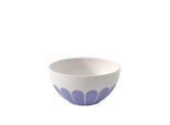 Schale VILLEROY & BOCH "Müslischale Fleur Couleur ø 14,1 cm", blau (bleu), L:14,1cm, Schüsseln, Schale